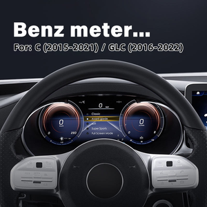 Tableau de Bord Numérique W205 12,3" pour Mercedes <span class=keywords><strong>C</strong></span>/GLC W205 X253 Compteur de Vitesse LCD Combiné d'Instruments Numérique W205 - Product Image 2