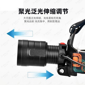 Lampe frontale de camping JF, lampe de chasse, lampe frontale étanche - Product Image 4