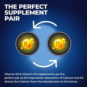 Cápsulas de Vitamina D3 K2 OEM/ODM, Apoyan la Salud Ósea, Refuerzan la Inmunidad, Promueven la Absorción de Calcio, Cápsulas de Vitamina D3 + K2 - Product Image 5