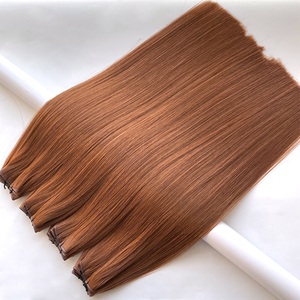 <span class=keywords><strong>Capelli</strong></span> Remy <span class=keywords><strong>color</strong></span> <span class=keywords><strong>rame</strong></span> direttamente dalla fabbrica, vergini europei a doppia trama per Genius Weft, ampia selezione di <span class=keywords><strong>capelli</strong></span> umani veri - Product Image 1