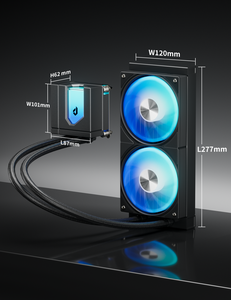 UpHere 240mm New Design PC Case Gaming Water Cooler ARGB Radiator With Gaming Cooler - Product Image 6