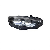 Phare de voiture pour BMW F32 2012-2019 F82 M4, LED DRL, 425i 428i 430i 435i F36 F80 F33, mise à niveau vers le style LCI