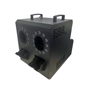 Proiettore a Fascio RGBW 1500W a 2 Vie e Luci Moving Head LED con Macchina Fumo e Bolle 3-in-1 Effetto DMX512 Controllo IP20 per Matrimoni DJ - Product Image 1