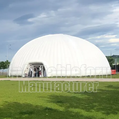 Tenda Dome Tiup Raksasa Kualitas Baik untuk Iklan Tenda Dome Igloo Tiup Struktur Tenda Pesta Tiup untuk Dijual