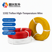 Câble isolé FEP UL1332 26AWG, cuivre étamé toronné, longueur sur mesure pour connexion de batterie