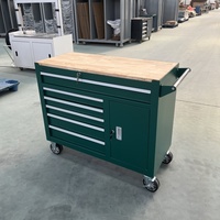 Armoire à outils en acier OEM avec chariot à tiroirs pour réparation automobile, chariot à outils en fer pour atelier et garage sur roues