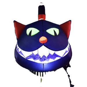 รูปแบบที่กำหนดเองแมวดำระเบิดขึ้นซุ้มตกแต่งฮาโลวีน - Product Image 5