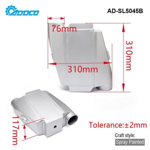 อินเตอร์คูลเลอร์แบบน้ำสู่อากาศ ADDCO Universal Aluminum ขนาด 12x12x4.5 นิ้ว สำหรับติดตั้งด้านหน้ารถแข่ง รุ่น AD-SL5045B - Product Image 2
