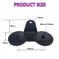 Support de montage support de lampe de travail barre lumineuse LED base magnétique