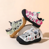 Zapatillas Deportivas de Malla de Una Sola Capa para Niños Unisex, Otoño 2026, Nuevo Modelo, Transpirables, Ligeras, Antideslizantes, con Cierre de Velcro