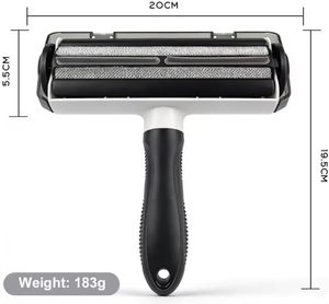 New Design Detachable Eco-Friendly Portable Reusable Lint Roller Brush Pet Hair <b>Remover</b> Roller for Small Animals Dog Car Fur - Product Image 3