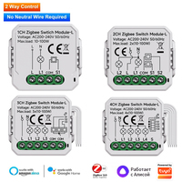 Disjoncteur intelligent, compatible WiFi/Zigbee, télécommande pour équipements électriques