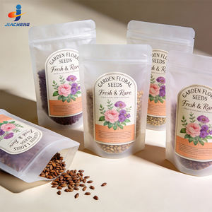 บรรจุภัณฑ์พลาสติกย่อยสลายได้ทางชีวภาพ PLA สำหรับบรรจุภัณฑ์เมล็ดพันธุ์พืชสวน <span class=keywords><strong>ปุ๋ย</strong></span> ดอกไม้ ผัก  แบบตั้งได้ - Product Image 1