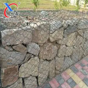 Galvanized Gabion Box And Gabion Mattress System For Earth Retaining Gabion Basket