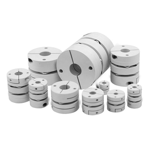 Acoplamientos de eje flexible de doble diafragma sin holgura con abrazadera dividida <span class=keywords><strong>Rial</strong></span> para equipos de automatización y husillos de bolas - Product Image 1