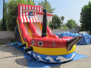 <span class=keywords><strong>Mini</strong></span> château gonflable pirate pour enfants, idéal pour les fêtes et les carnavals - Product Image 4