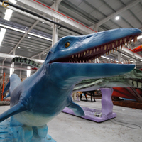SGAA30 exposition de musée d'intérieur Animal marin animatronique Léviathan baleine à vendre