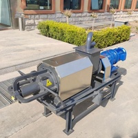 Professionnel Animal Poulet Vache Porc Volaille Bovins Bouse Déshydrateur Extrudeuse Solide Liquide Séparateur Fumier Séparateur Déshydratation