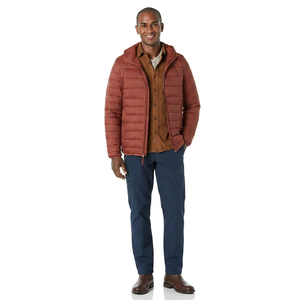 High Quality Casual Wear <b>Long</b> Sleeve With Hooded <b>Men</b> Puffer <b>Jacket</b> Reasonable Price <b>Men</b> Puffer <b>Jackets</b> - Product Image 1