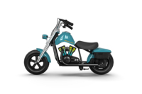 200w Enfants Motos Électriques Jouet Enfants Scooter Rechargeable avec Coloré Corps Respirant Lumières