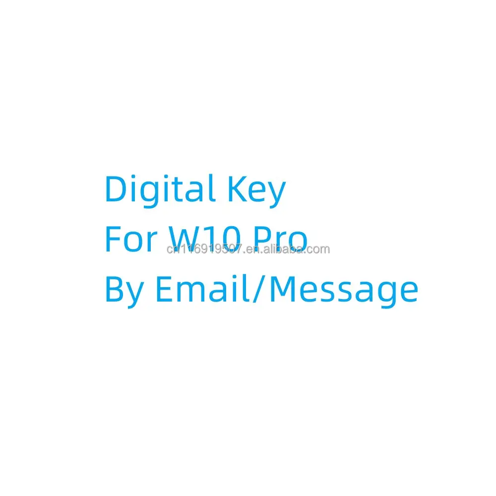 24 jam mengirim Email pengiriman instan lisensi profesional untuk W10 Pro OEM awet hidup kunci Digital perangkat lunak aktif Online