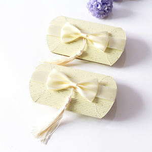 Boîte cadeau de noël 3D avec nœud, 50 pièces, cadeau d'<span class=keywords><strong>anniversaire</strong></span>, fête de mariage, Souvenir boîtes à bonbons en papier - Product Image 5