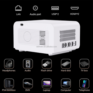 Projecteur Smart TV 4K Android 14 avec WiFi, 1200 ANSI Lumens réels, moteur scellé sans poussière, mise au point automatique, design portable - Product Image 4