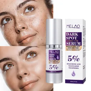 Private Label Brightening 5% Hyaluronic Acid Niacinamide Brightening Even Skin Tone Face Body Dark Spot Corrector Serum