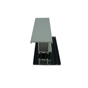 Rotura térmica de aleación <span class=keywords><strong>Al</strong></span>, extrusión de perfiles de aluminio industriales negros, fabricante de puentes rotos para casa, aluminio metálico personalizado - Product Image 4