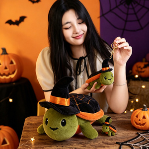 ชุดตุ๊กตาเต่าแม่มดฮาโลวีน OEM ODM ของตกแต่งหน้าต่างโต๊ะ ตุ๊ก<span class=keywords><strong>ตา</strong></span>คลายเครียดสำหรับเทศกาลฤดูใบไม้ร่วง ของขวัญสำหรับเทศกาลฮาโลวีน - Product Image 2