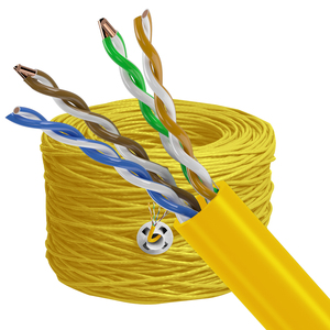 <span class=keywords><strong>สาย</strong></span>แลน HI <span class=keywords><strong>LINK</strong></span> CE Certified Bare Copper CCA <span class=keywords><strong>CAT5e</strong></span> F/UTP ป้องกันสัญญาณรบกวน  หุ้มฉนวน PE PVC  ยาว 305 เมตร สำหรับเครือข่าย/อีเธอร์เน็ต/กล้องวงจรปิด/การสื่อสาร - Product Image 3