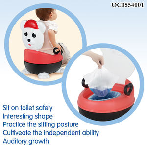 Siège de toilette pour bébé en plastique d'apprentissage de la propreté pour enfants avec lumière et musique - Product Image 3