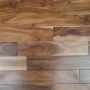 Color natural/Acacia teñida Suelo de madera dura maciza/Suelo de madera - Product Image 1