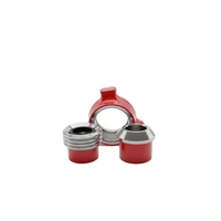 Raccords de champ pétrolier compatibles WeCo FMC, type 1502, pour manifolds de forage résistants au H2S, avec raccord à marteau (Hammer Union)