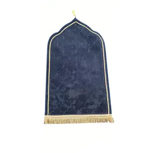 Tappeto da preghiera musulmano 65x115cm tappetino da preghiera islamico musulmano e da preghiera; Tappeto da meditazione per la meditazione del tappeto