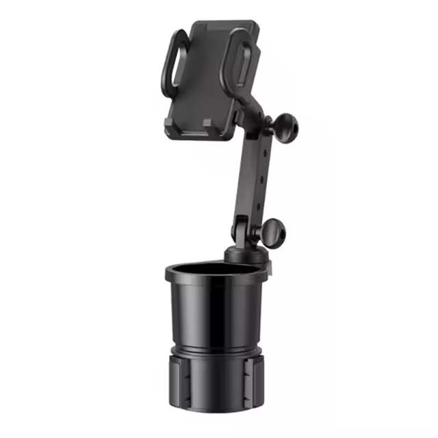 Top Seller Car Cup Expandable Retractable Base and Adjustable Smart Mobile Phone Mount Holder Cup and Phone Holder 2 in 1