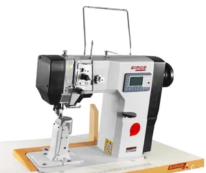 Nieuwe Producten! SI-971BA Elektrische Post Bed Naaimachine Industriële Naaimachine Voor Schoen Maken