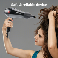 Sèche-cheveux professionnel PRITECH à moteur AC 2000W, sèche-cheveux de salon avec fonction air froid, 3 niveaux de chaleur, 2 vitesses, filtre détachable, concentrateur
