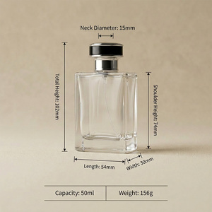 Botella de Perfume de Lujo de 100 ml con Acabado <span class=keywords><strong>Mate</strong></span> en Color Arcilla Desértica |   Envase de Vidrio Artesanal Único y Recargable |   Empaquetado al por Mayor para Boutiques - Product Image 2