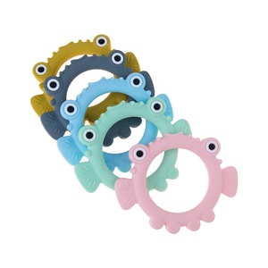 2020 bébé anneau de <span class=keywords><strong>dentition</strong></span> en silicone de qualité alimentaire Silicone poisson <span class=keywords><strong>Bulle</strong></span> <span class=keywords><strong>dentition</strong></span> silicone <span class=keywords><strong>dentition</strong></span> - Product Image 3