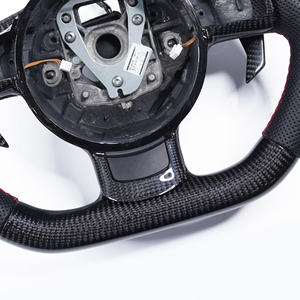 Volant personnalisé en fibre de carbone pour <span class=keywords><strong>Audi</strong></span> R8 TT TTS T <span class=keywords><strong>RS</strong></span> <span class=keywords><strong>A3</strong></span> A4 A5 A6 A7 Sport - Product Image 4