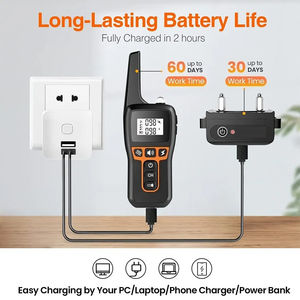 <span class=keywords><strong>Collar</strong></span> de entrenamiento eléctrico para perros de <span class=keywords><strong>1000m</strong></span>, <span class=keywords><strong>Collar</strong></span> de entrenamiento con Control remoto para mascotas, <span class=keywords><strong>Collar</strong></span> recargable para control de ladridos de perros, <span class=keywords><strong>Collar</strong></span> de choque - Product Image 4