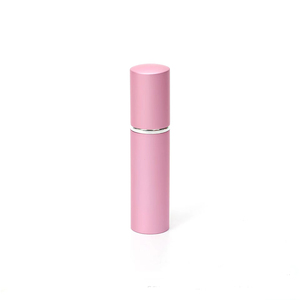 Flacon pulvérisateur de parfum à tête plate de 5 ml en aluminium avec revêtement en verre, idéal pour les voyages et les cosmétiques – Vente en gros - Product Image 1