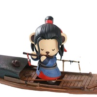 Blind Box Sammelfiguren Großhandel Teddy-Kollektion Fantasy-Serie Lizenzierte Untamed-Merchandise Bambus Q-Style Puppen