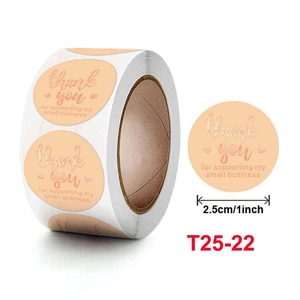 Fai la tua piccola impresa, <span class=keywords><strong>grazie</strong></span> adesivo, etichetta per confezione regalo, adesivo per sigillo decorativo personalizzato - Product Image 5