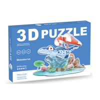 Jeu de Puzzle 3D en Papier Découpé au Laser pour Enfant de 2 à 7 Ans