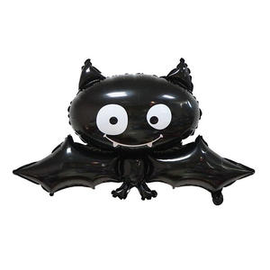 Distributeur de ballons citrouille Happy Halloween en feuille d'hélium - Product Image 5