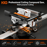 Scie à onglet laser 45 degrés 110V 220V, machine de découpe pour le travail du bois, scie à onglet coulissante pour menuiserie
