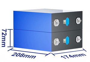 Batterie Lithium-ion LiFePO4 Prismatique 3.2V 314Ah à Cycle Profond 6000 Cycles, Cellule Carrée, Garantie 5 Ans, Certifiée CE pour Énergie Solaire - Product Image 4