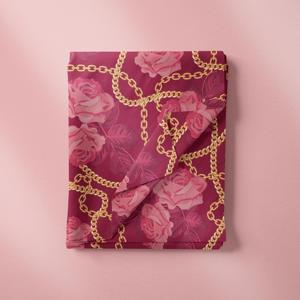 Tissu de luxe en coton imprimé à motif floral moderne, haute qualité, faible MOQ, pour chemises et sacs pour femmes - Product Image 2